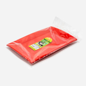 piatto rettangolare rosso